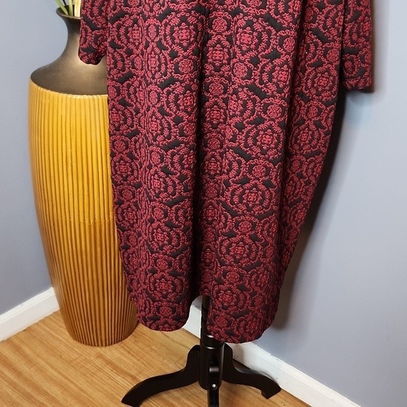 Catherines Red and Black Dress Size 1X NWT - Picture 3 of 15